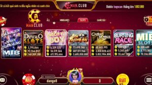 Tìm hiểu sức hấp dẫn của Slot game Manclub