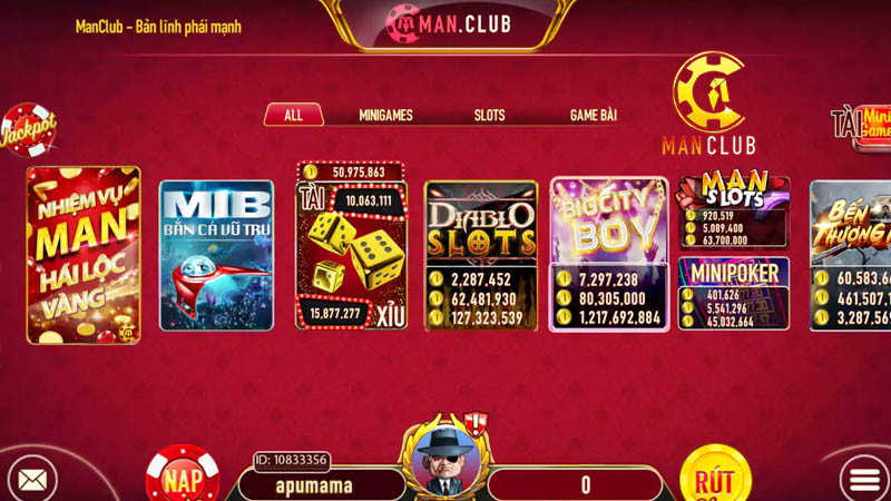 Ưu điểm khi chơi game tại Manclub